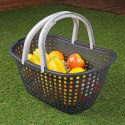 Koszyk na zakupy piknik grzyby grzybobranie 44x31x22cm VILDE 779040