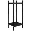 Kwietnik stojący drewniany czarny 66cm TRENDS4YOU 569574