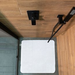 Mata antypoślizgowa pod prysznic do łazienki biała 53x53cm BATHROOM SOLUTIONS 569584-B