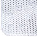 Mata antypoślizgowa pod prysznic do łazienki biała 53x53cm BATHROOM SOLUTIONS 569584-B
