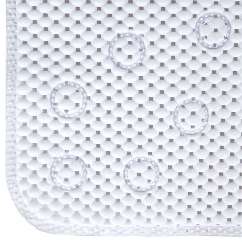 Mata antypoślizgowa pod prysznic do łazienki biała 53x53cm BATHROOM SOLUTIONS 569584-B