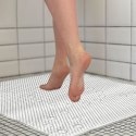 Mata antypoślizgowa pod prysznic do łazienki biała 53x53cm BATHROOM SOLUTIONS 569584-B