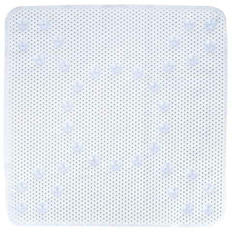 Mata antypoślizgowa pod prysznic do łazienki biała 53x53cm BATHROOM SOLUTIONS 569584-B