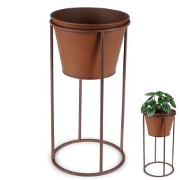Osłonka na doniczkę na stojaku metalowa 41cm VILDE 339416-M