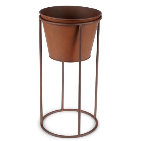 Osłonka na doniczkę na stojaku metalowa 41cm VILDE 339416-M