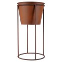 Osłonka na doniczkę na stojaku metalowa 44cm VILDE 339416-D