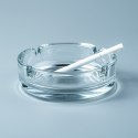 Popielniczka popielnica szklana okrągła 10cm ORION 569688