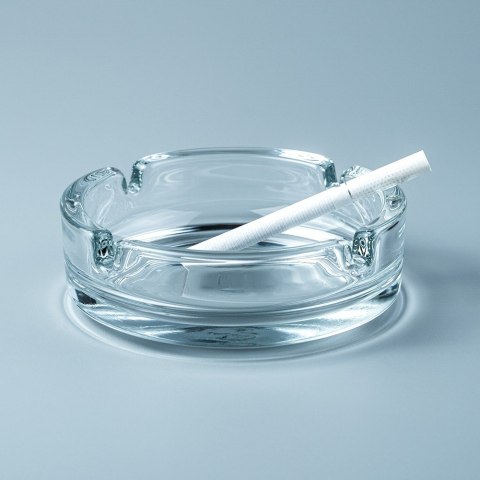 Popielniczka popielnica szklana okrągła 10cm ORION 569688