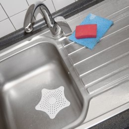 Sitko do zlewu białe z przyssawkami 16cm ORION 832368