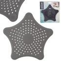Sitko do zlewu szare z przyssawkami 16cm ORION 832369