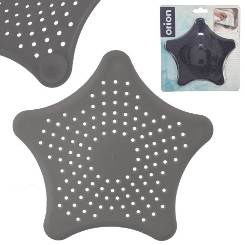 Sitko do zlewu szare z przyssawkami 16cm ORION 832369