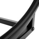 Stojak na drewno kominkowe metalowy czarny 50cm AMBIANCE 569589