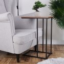 Stolik kawowy metalowy boczny 40x26x58cm TRENDS4YOU 569683