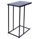 Stolik kawowy metalowy czarny boczny 40x26x58cm TRENDS4YOU 569682