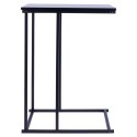 Stolik kawowy metalowy czarny boczny 40x26x58cm TRENDS4YOU 569682