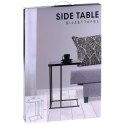 Stolik kawowy metalowy czarny boczny 40x26x58cm TRENDS4YOU 569682