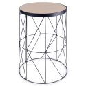 Stolik kawowy metalowy okrągły 28x37cm HOME STYLING COLLECTION 569681