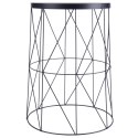Stolik kawowy metalowy okrągły 28x37cm HOME STYLING COLLECTION 569681