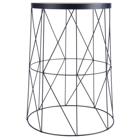 Stolik kawowy metalowy okrągły 28x37cm HOME STYLING COLLECTION 569681
