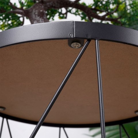 Stolik kawowy metalowy okrągły 28x37cm HOME STYLING COLLECTION 569681