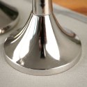 Świecznik aluminiowy srebrny 40cm HOME STYLING COLLECTION 569519