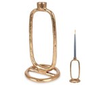 Świecznik aluminiowy złoty 24cm HOME STYLING COLLECTION 569527