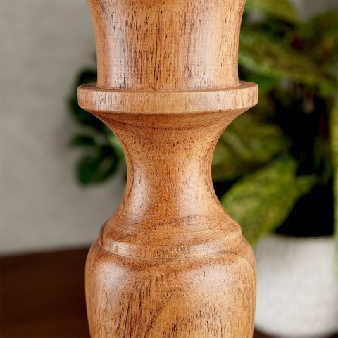 Świecznik drewniany 31.5cm VILDE 569522