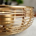 Świecznik metalowy złoty 11x4.5cm HOME STYLING COLLECTION 569514