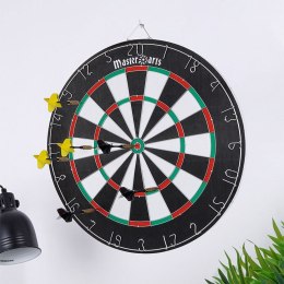 Tarcza do gry w darta z lotkami dwustronna 45cm MASTER DARTS 489184