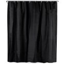 Zasłona prysznicowa czarna 180x180cm BATHROOM SOLUTIONS 569598-C