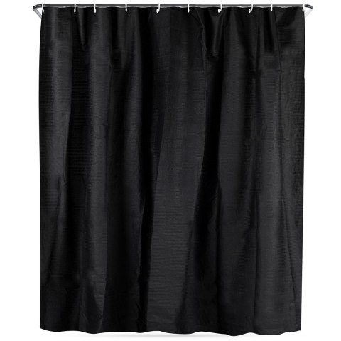 Zasłona prysznicowa czarna 180x180cm BATHROOM SOLUTIONS 569598-C