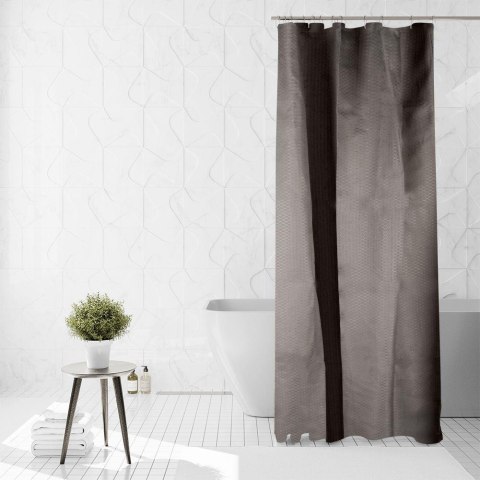 Zasłona prysznicowa szara 180x180cm BATHROOM SOLUTIONS 569596-S
