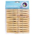 Klamerki na pranie bambusowe 48 sztuk ULTRA CLEAN 779047