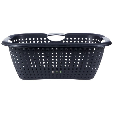 Kosz na pranie plastikowy czarny 26L VILDE 569906
