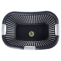 Kosz na pranie plastikowy czarny 26L VILDE 569906