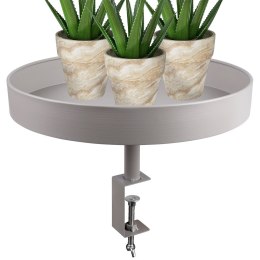 Kwietnik stojący metalowy szary 36cm VILDE 569748