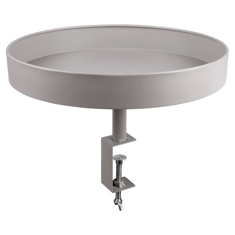 Kwietnik stojący metalowy szary 36cm VILDE 569748