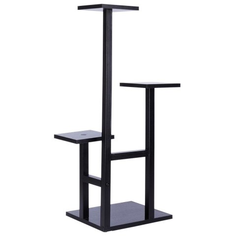 Kwietnik stojący wysoki metalowy 4-poziomowy 84cm VILDE 569820