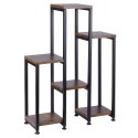 Kwietnik stojący wysoki metalowy 6-poziomowy 70cm VILDE 569817