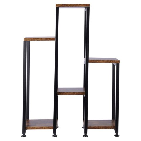 Kwietnik stojący wysoki metalowy 6-poziomowy 70cm VILDE 569817