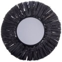 Lustro ścienne na ścianę czarne okrągłe 32cm HOME STYLING COLLECTION 569755