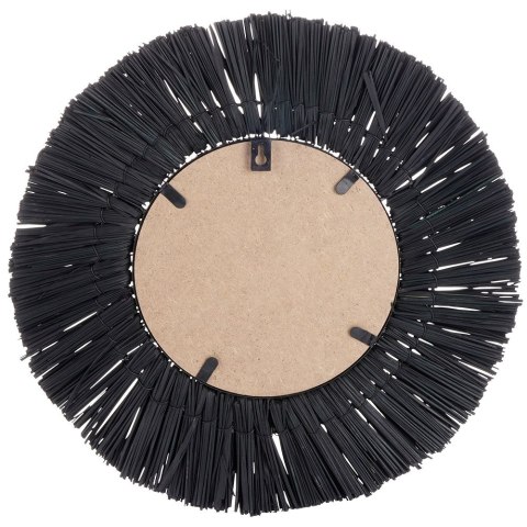 Lustro ścienne na ścianę czarne okrągłe 42cm HOME STYLING COLLECTION 569757