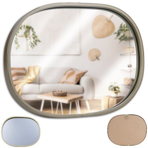 Lustro ścienne na ścianę złote 20x25.5cm VILDE 569720