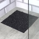 Mata antypoślizgowa pod prysznic do łazienki czarna 51x51cm VILDE 569691