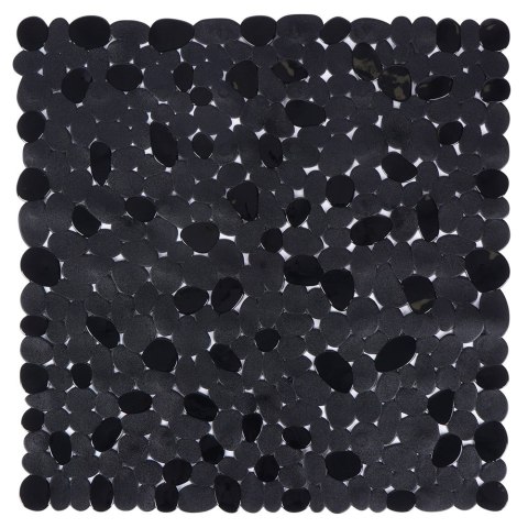 Mata antypoślizgowa pod prysznic do łazienki czarna 51x51cm VILDE 569691