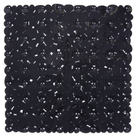 Mata antypoślizgowa pod prysznic do łazienki czarna 51x51cm VILDE 569691