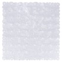 Mata antypoślizgowa pod prysznic do łazienki przezroczysta 51x51cm VILDE 569692