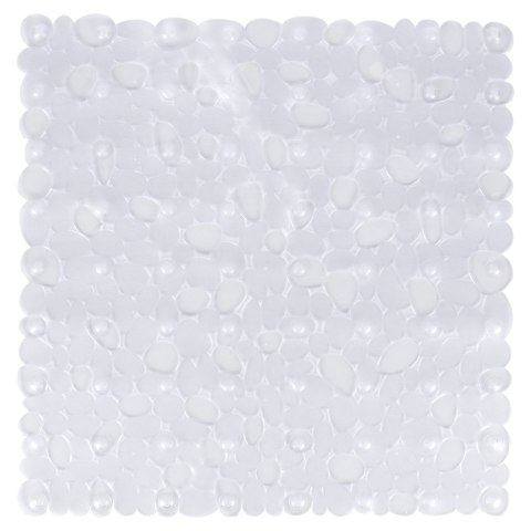 Mata antypoślizgowa pod prysznic do łazienki przezroczysta 51x51cm VILDE 569692