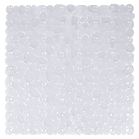 Mata antypoślizgowa pod prysznic do łazienki przezroczysta 51x51cm VILDE 569692