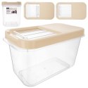 Pojemnik do przechowywania na kapsułki proszek i karmę beżowy 10L ORION 154055